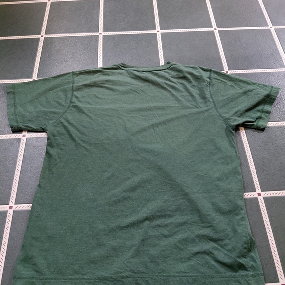BERNE Forest Green Short-Sleeve Pocket Tee for Men - Picture 2 of 3